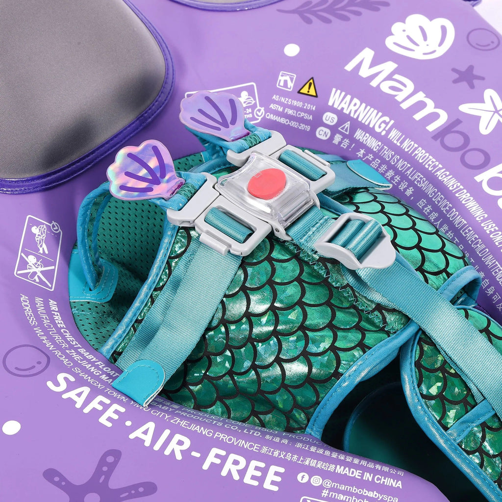 Mambobaby Float Purple Mermaid