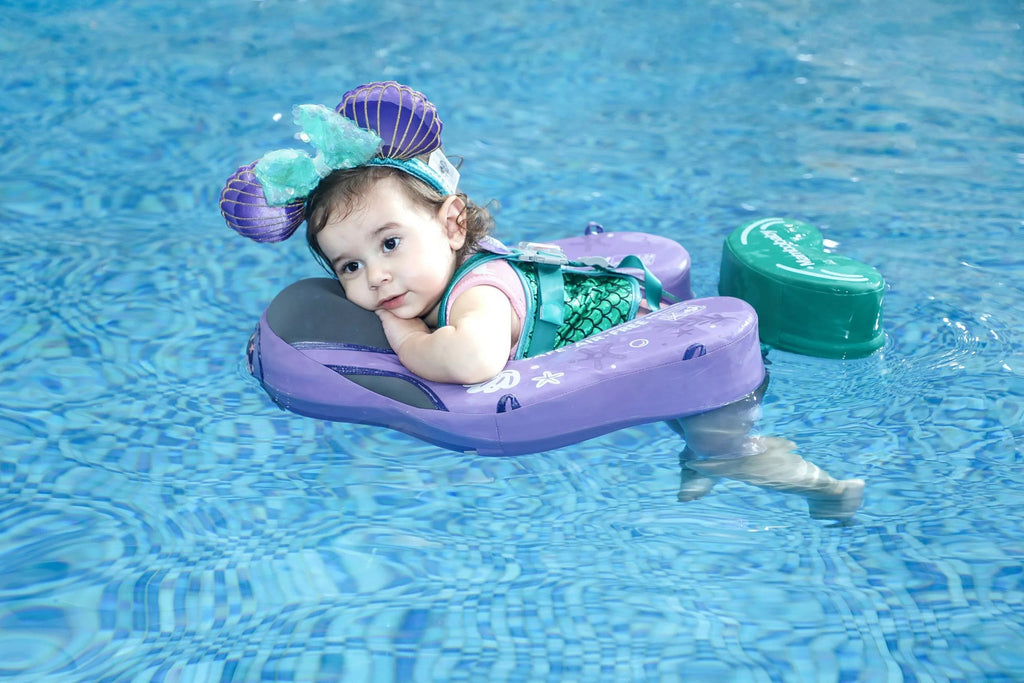 Mambobaby Float Purple Mermaid