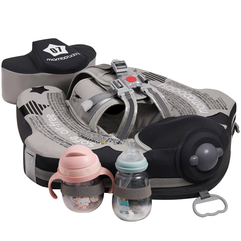 Mambobaby Swim Float with Canopy and Tail NO.07 Airplane