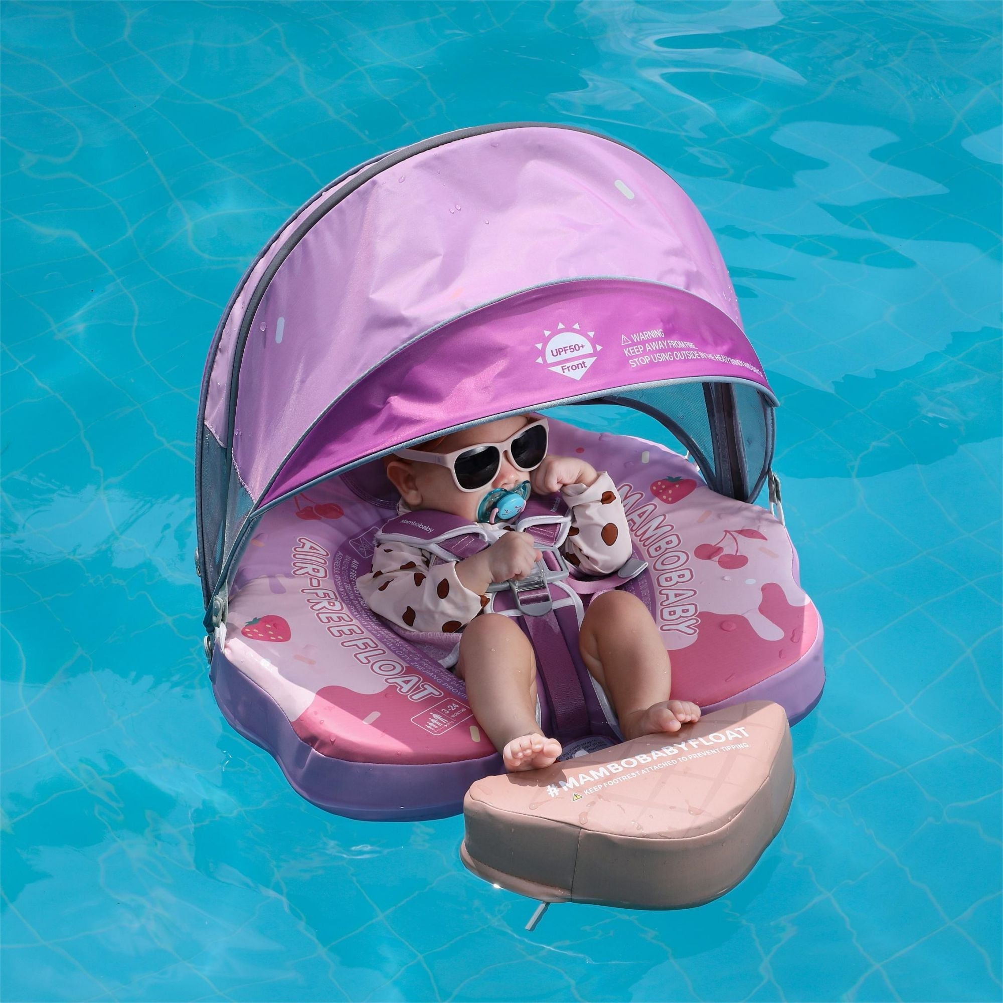Mambobaby Float with Canopy and Tail Ice Cream