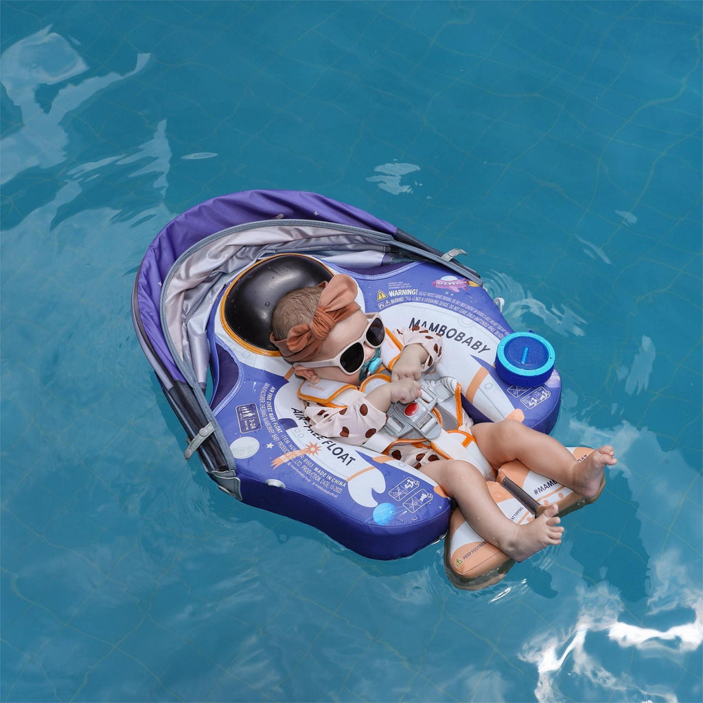Mambobaby Float with UPF50+ Canopy and Tail Astronaut