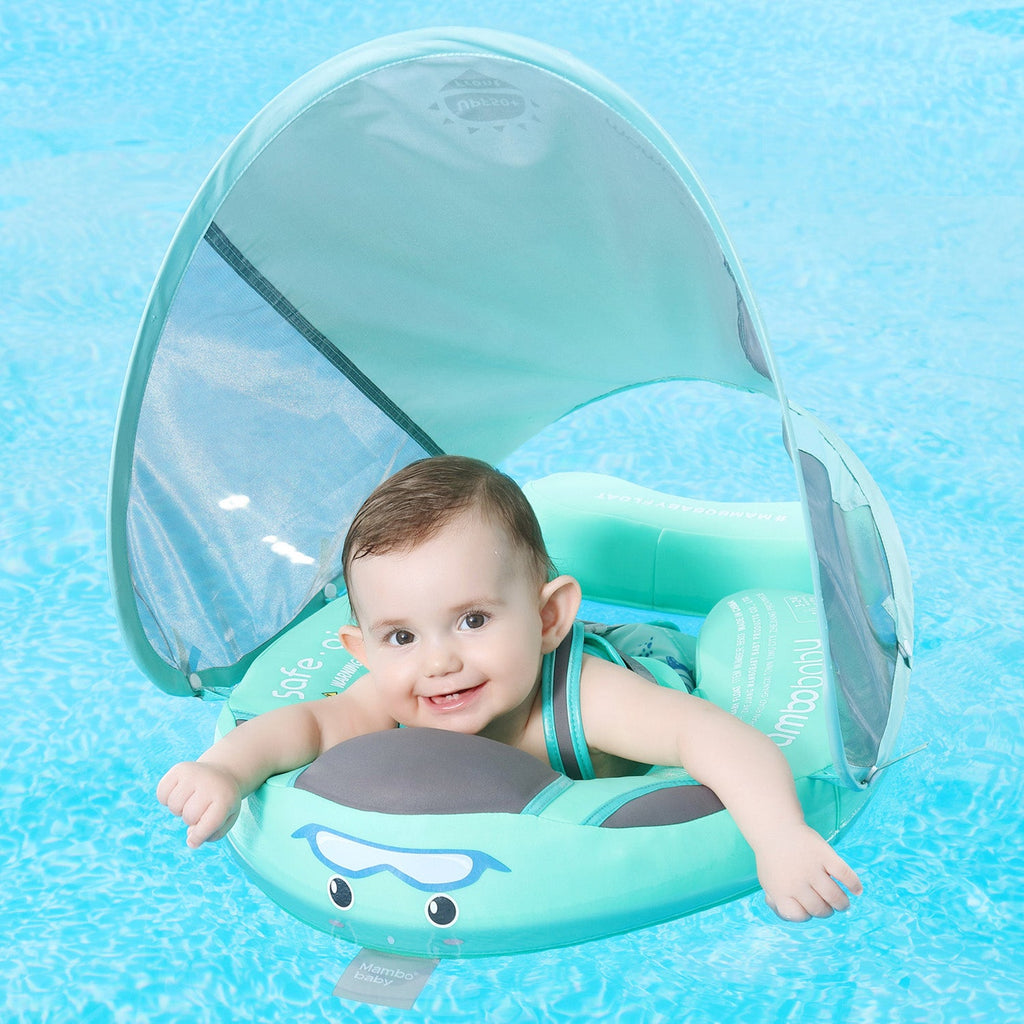 Mambobaby Swim Float Classic Edition with Canopy