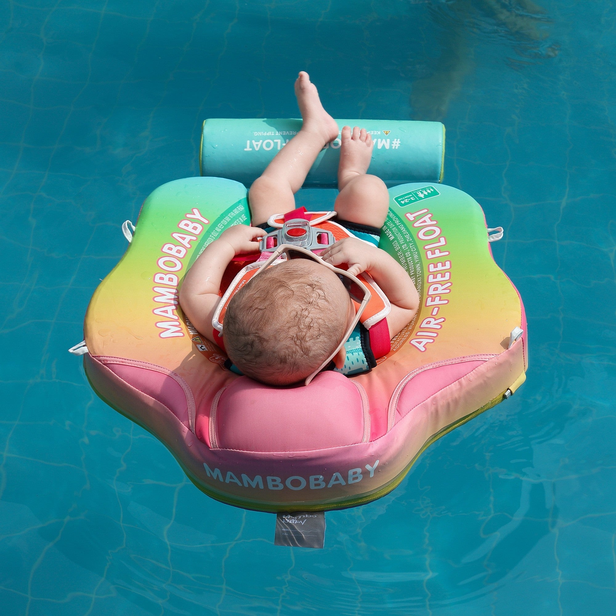 Mambobaby Float with Canopy and Tail Gradient