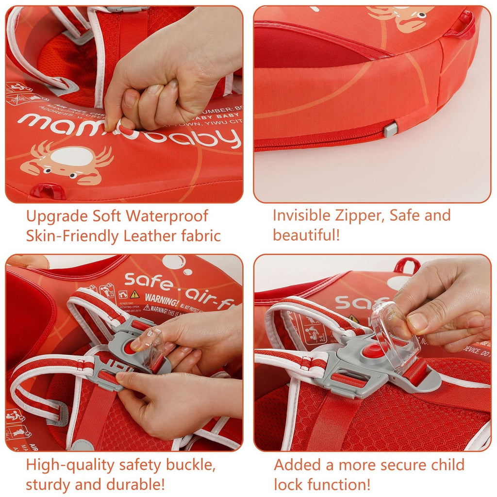 Mambobaby Float with Canopy and Tail Crab