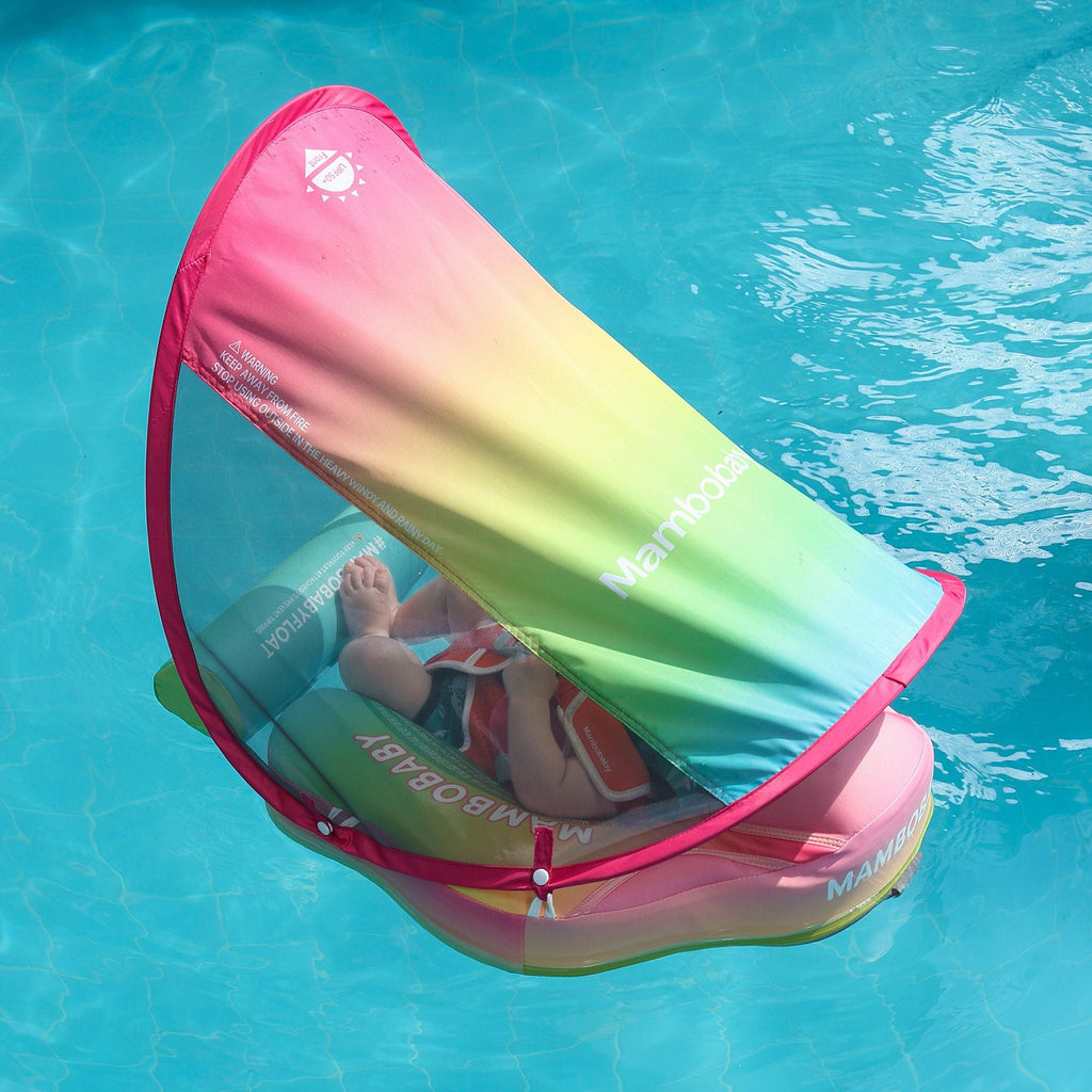 Mambobaby Float with Canopy and Tail Gradient