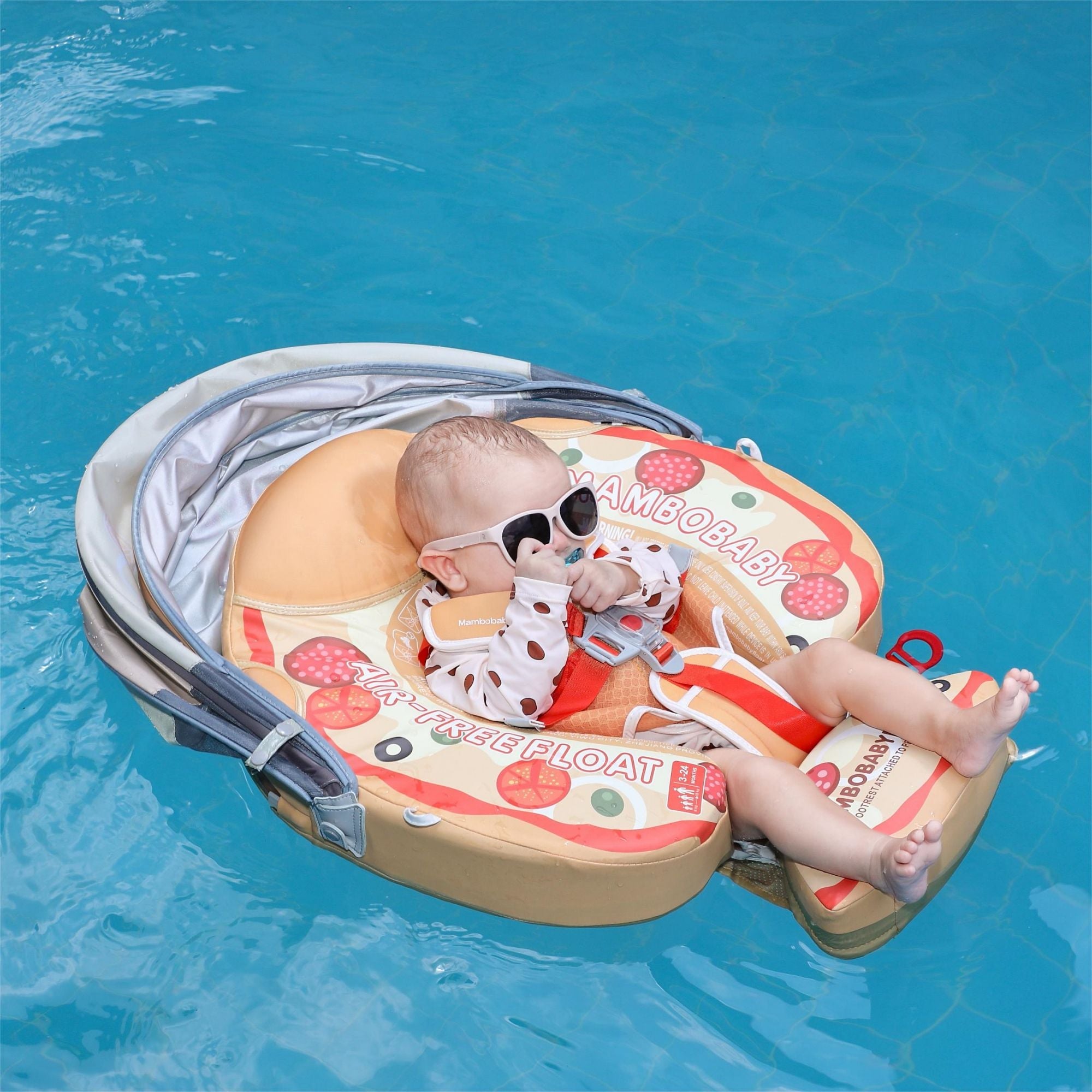 Mambobaby Float Pizza Orange