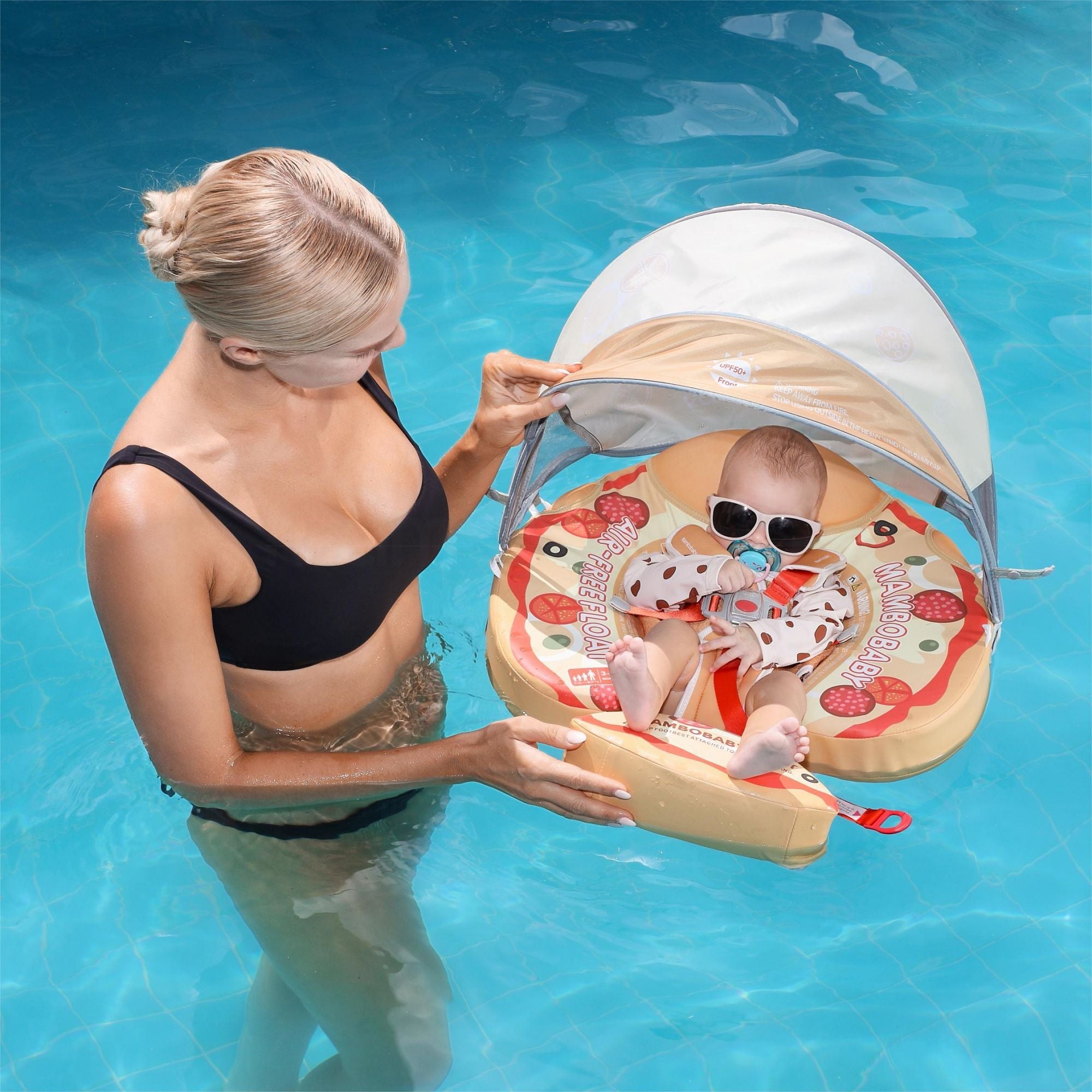 Mambobaby Float Pizza Orange
