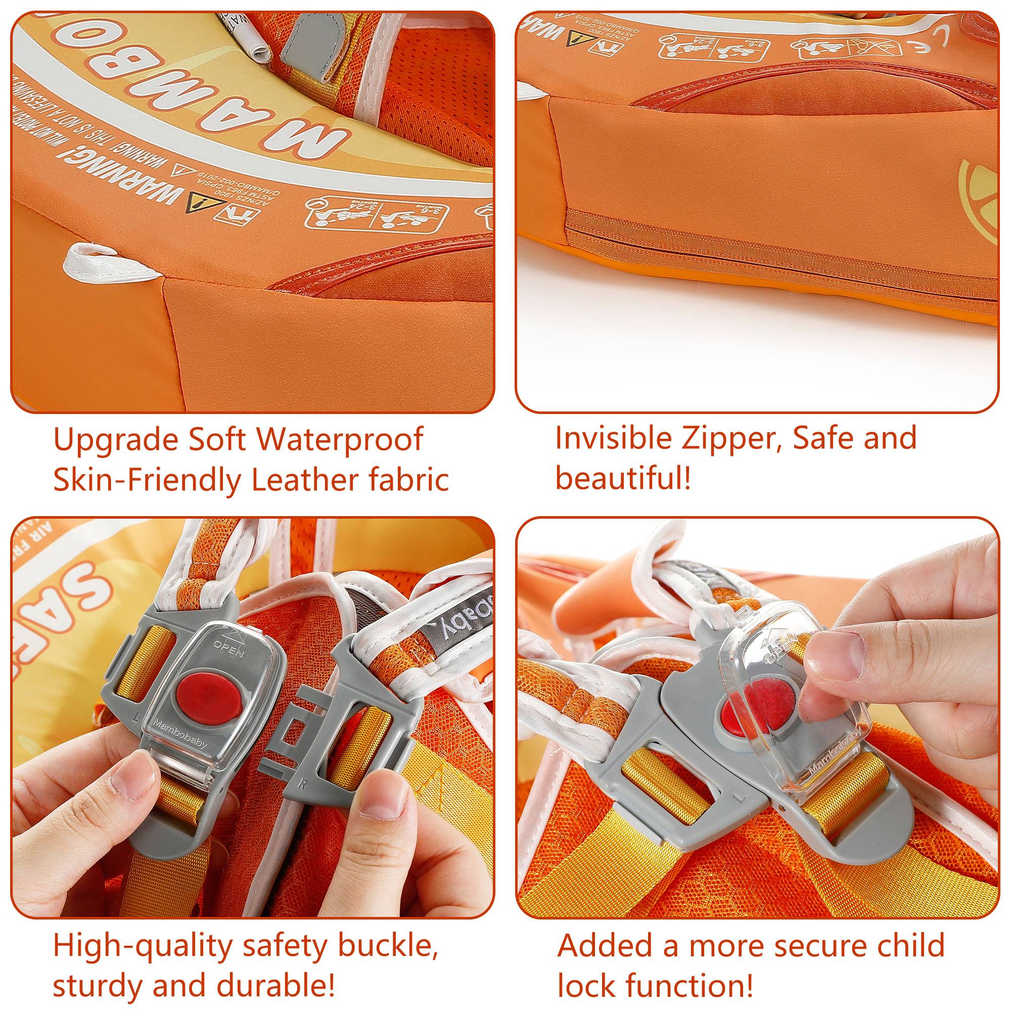 Mambobaby Float Orange