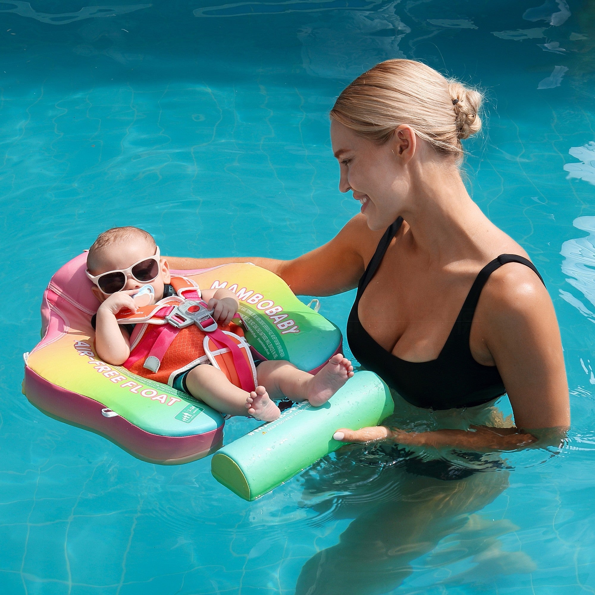 Mambobaby Float with Canopy and Tail Gradient