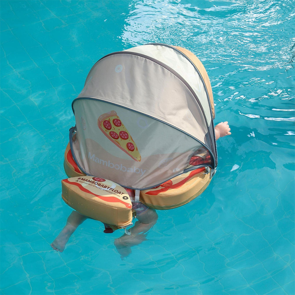 Mambobaby Swim Float Pizza Orange