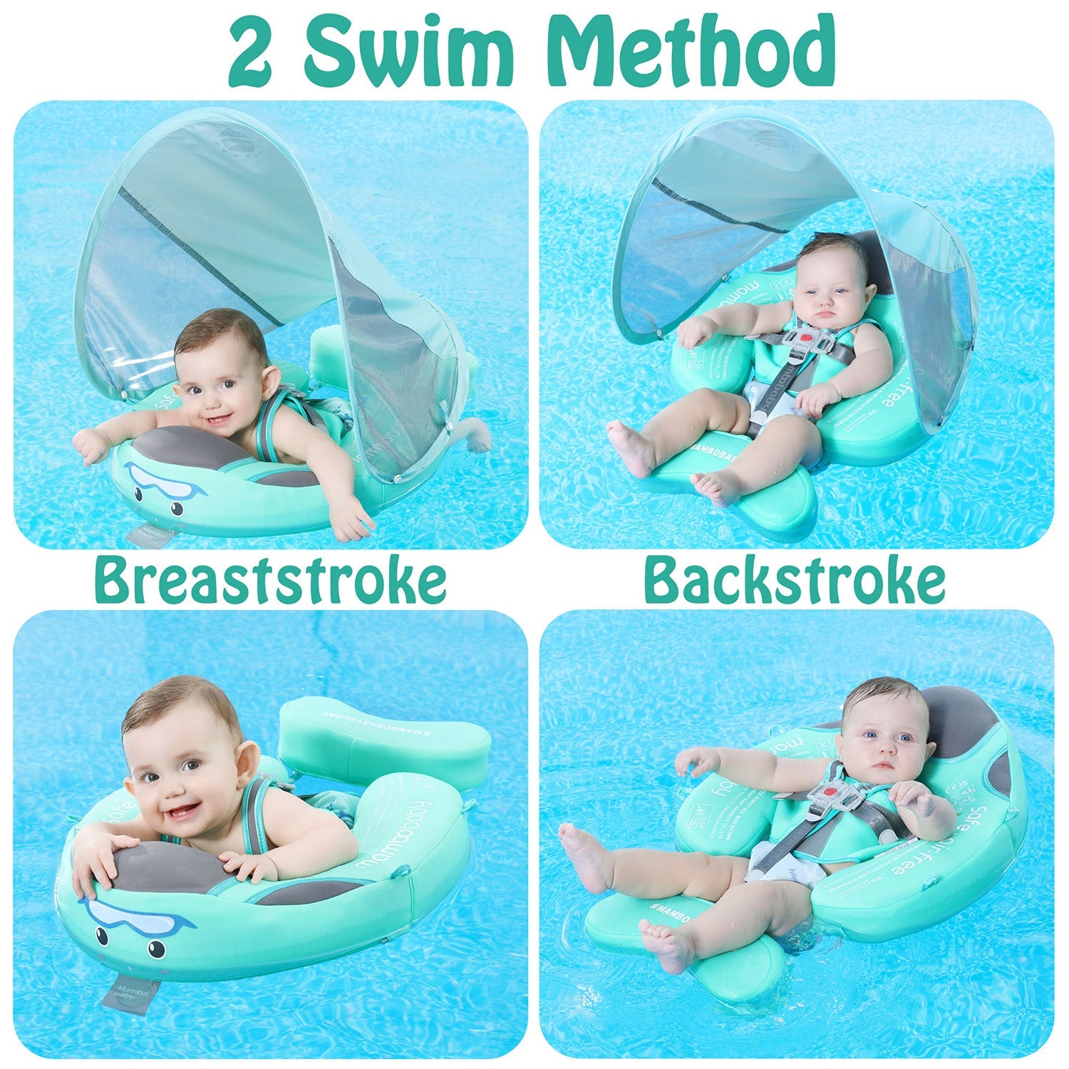 Mambobaby Float Classic Edition with Canopy and Tail