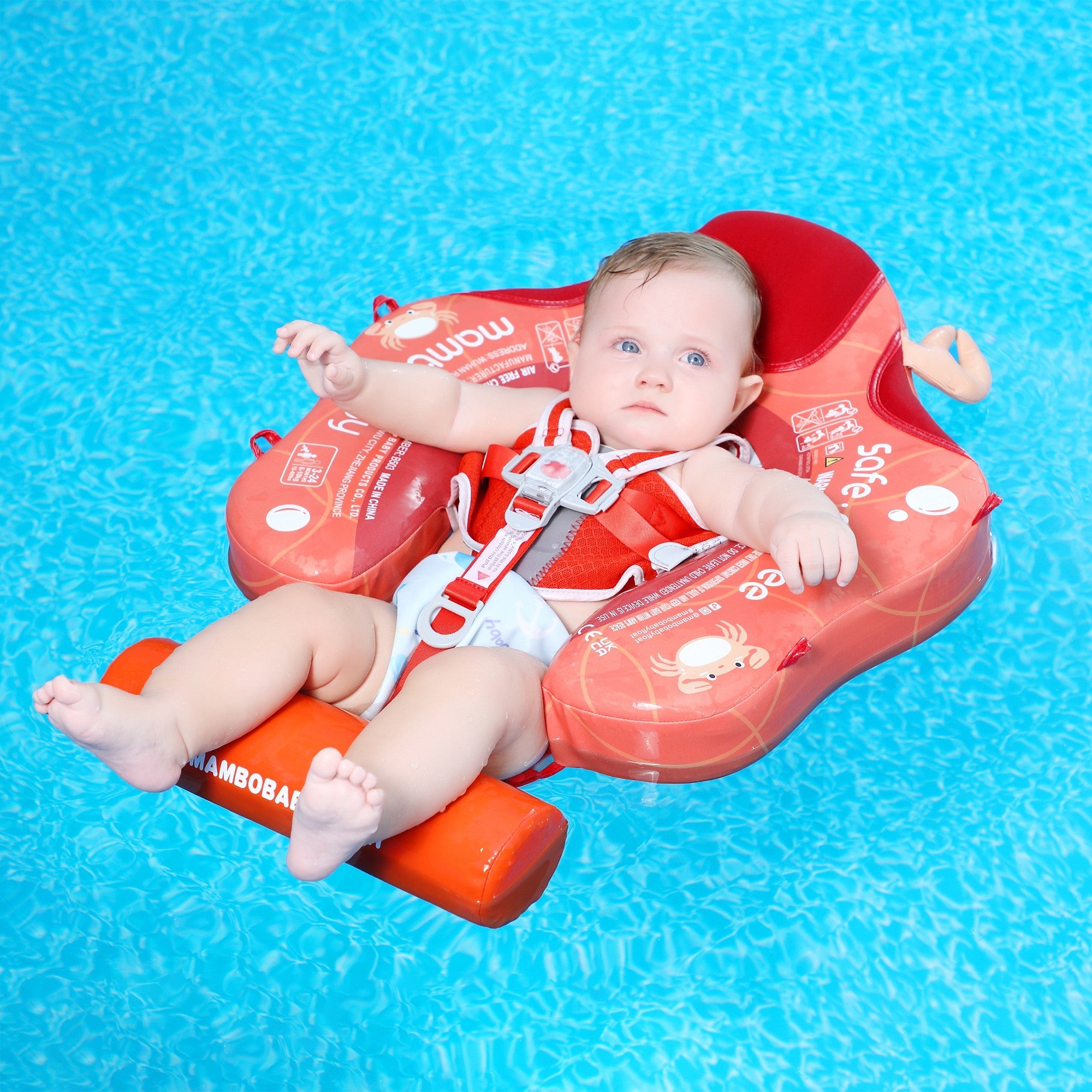 Mambobaby Float with Canopy and Tail Crab