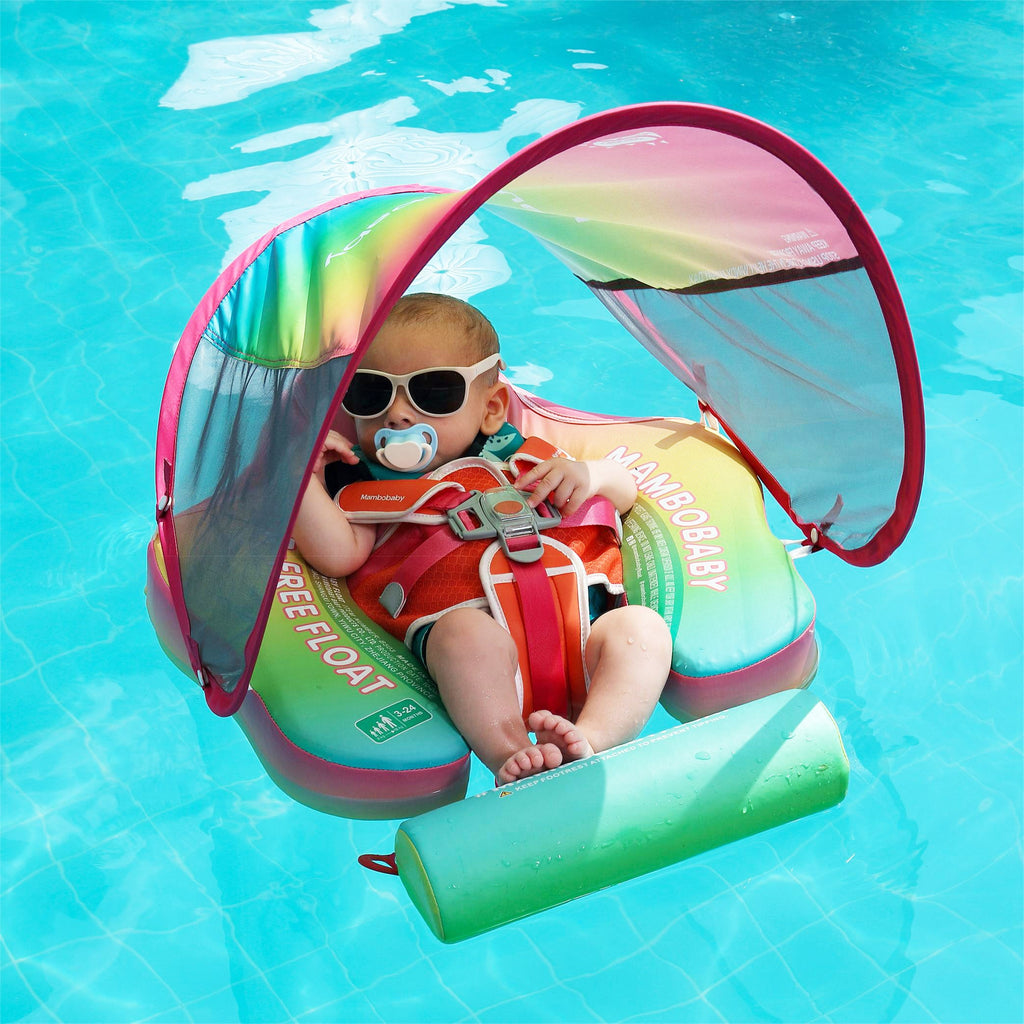 Mambobaby Float with Canopy and Tail Gradient