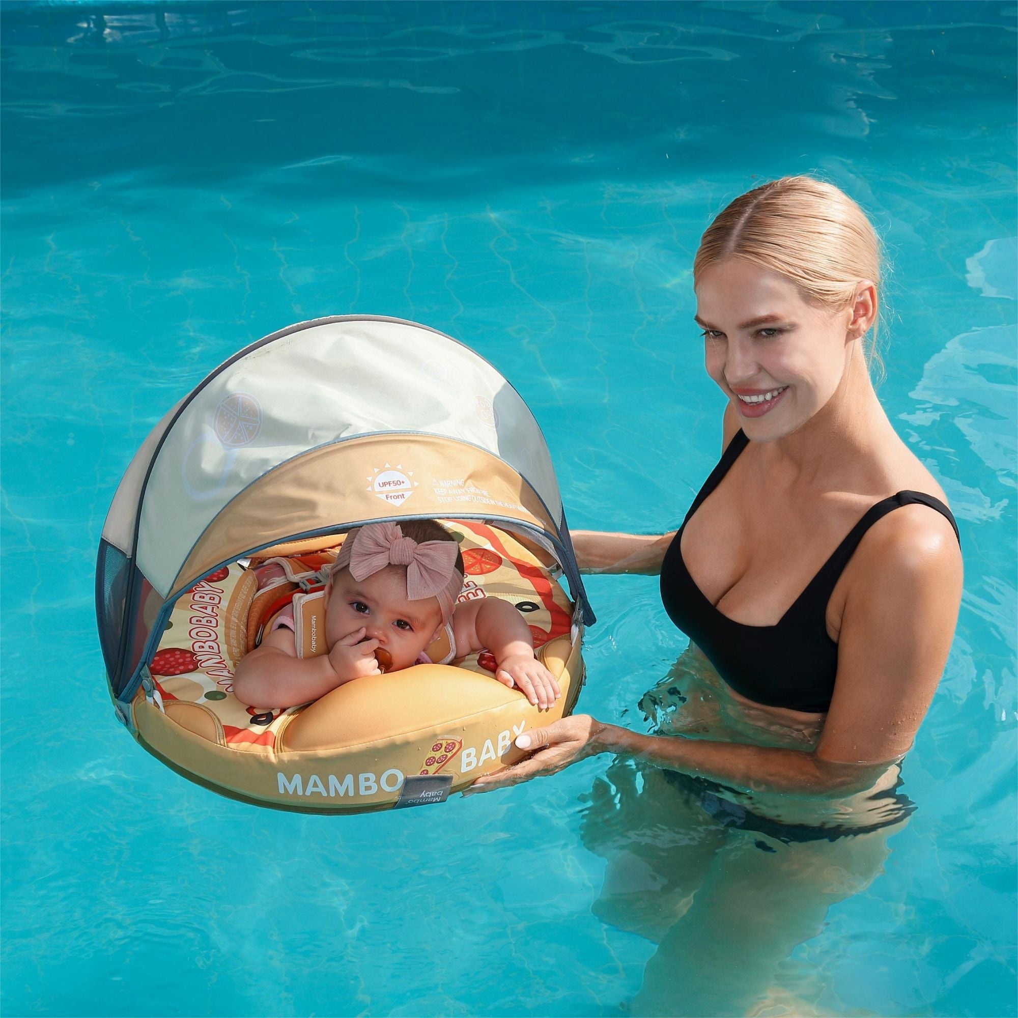Mambobaby Float Pizza Orange
