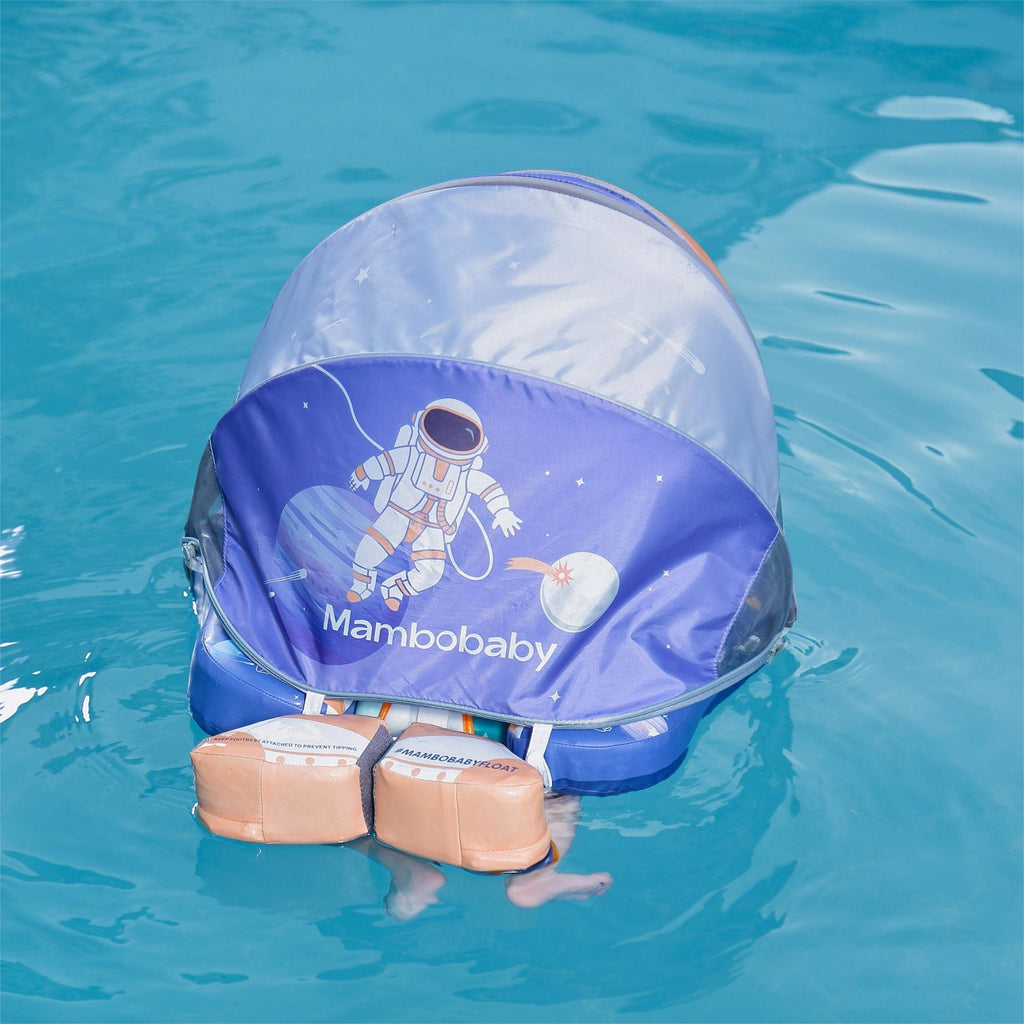 Mambobaby Float with UPF50+ Canopy and Tail Astronaut