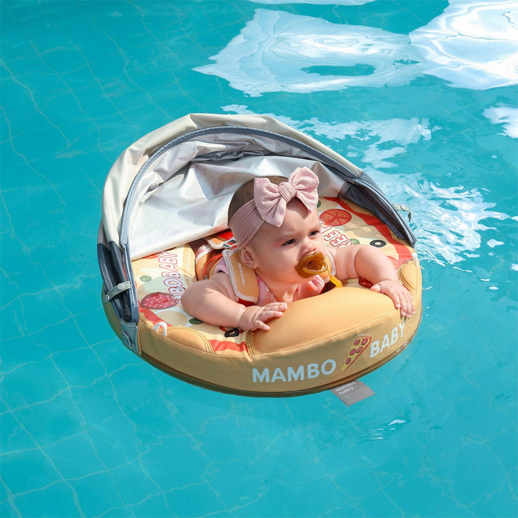 Mambobaby Swim Float Pizza Orange