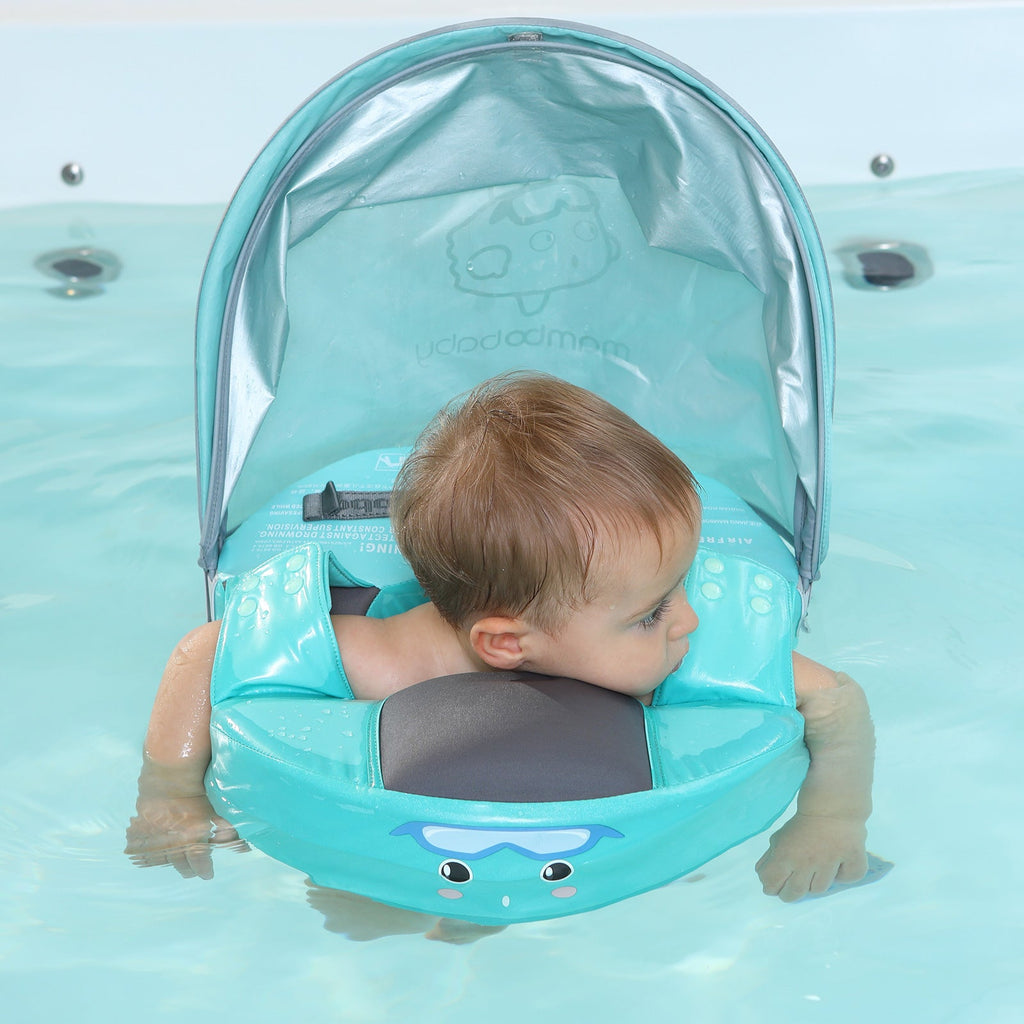 Mambobaby Shoulder Float with Canopy Green