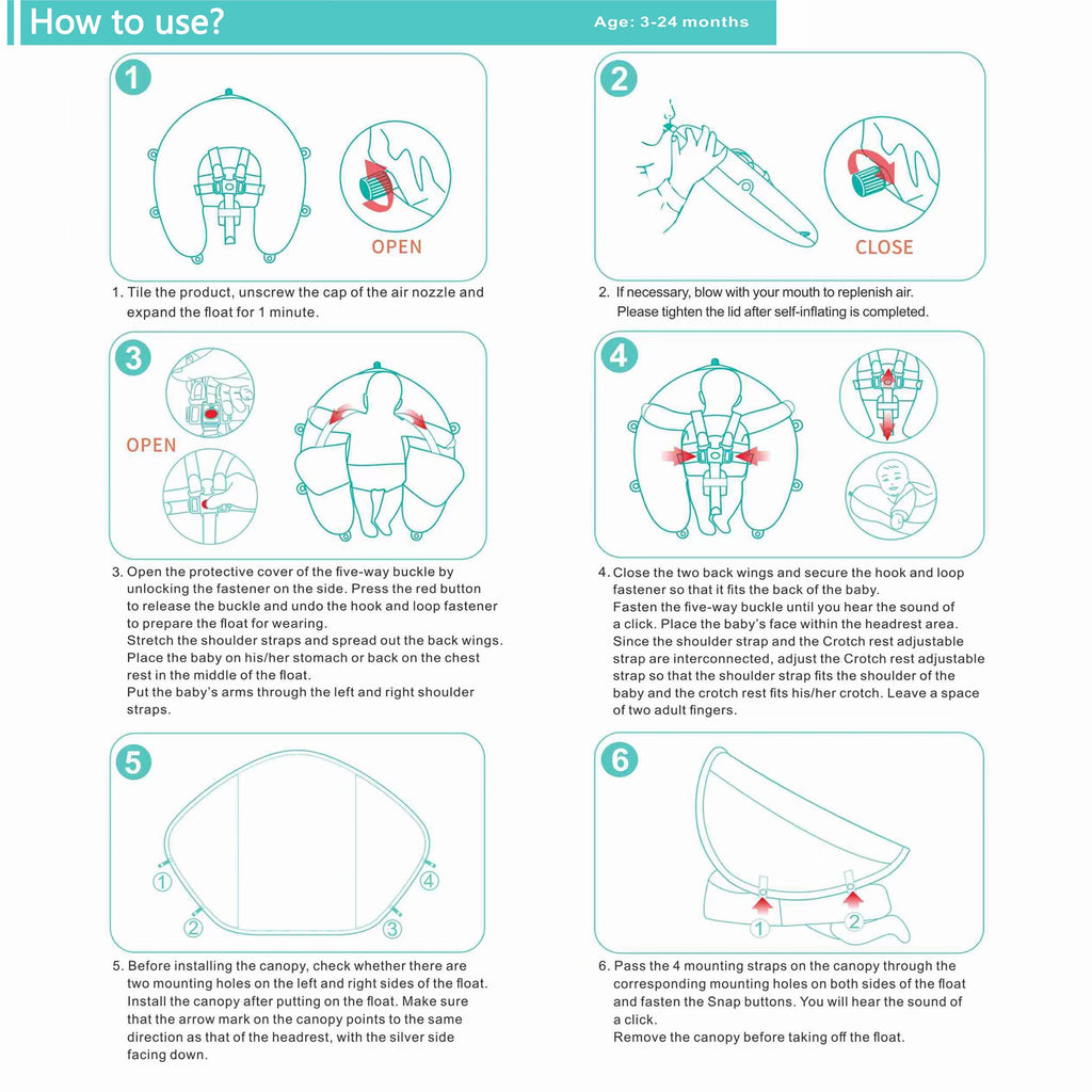 Mambobaby Float Self-Inflating