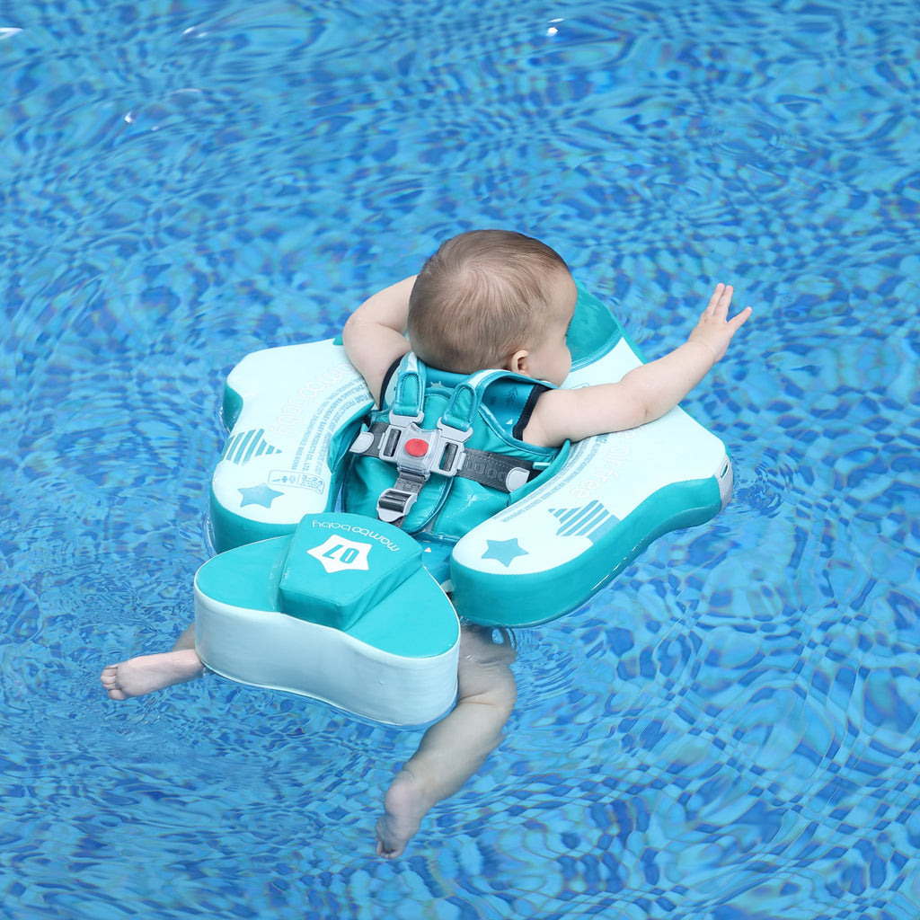 Mambobaby Swim Float with Canopy and Tail NO.07 Airplane