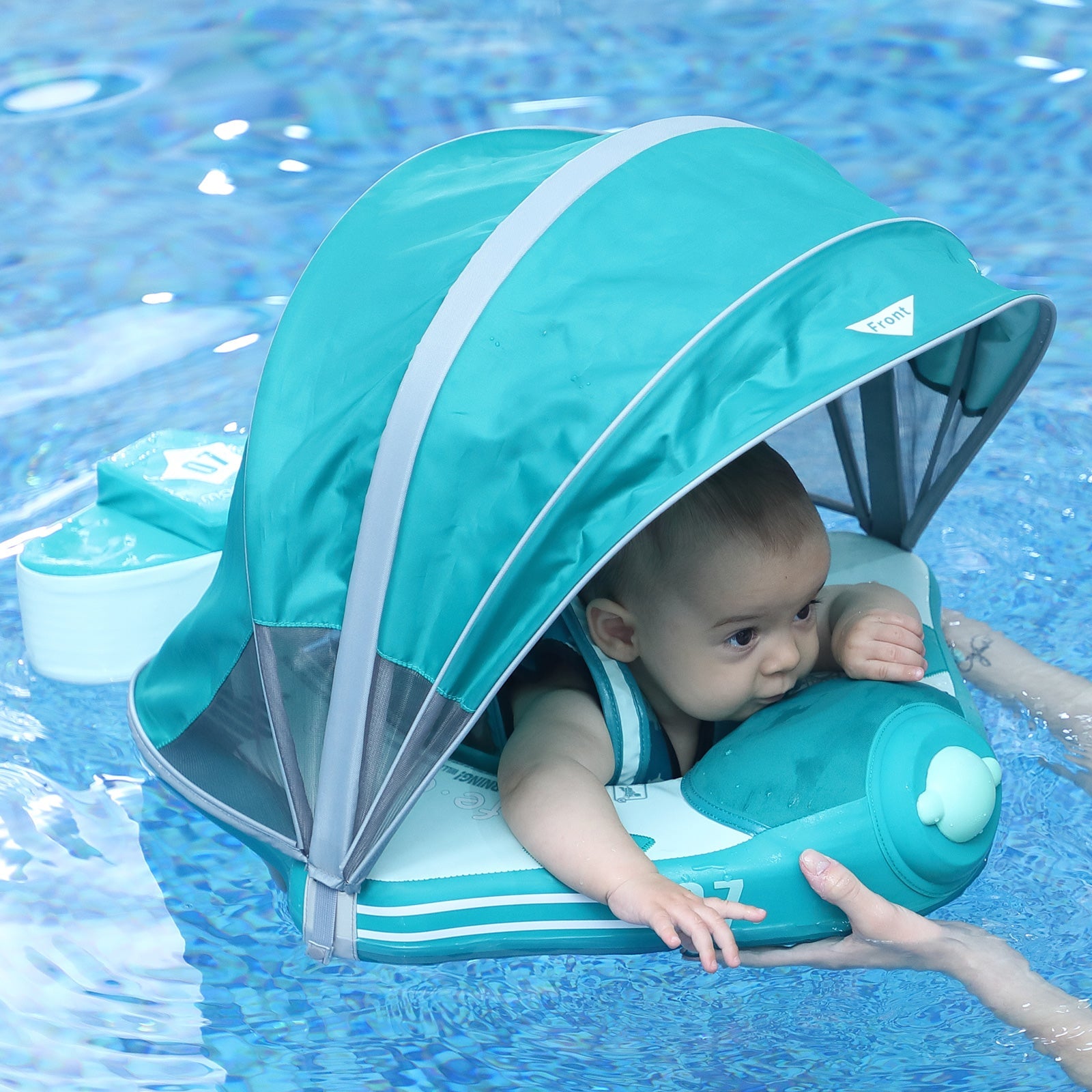 Mambobaby Swim Float with Canopy and Tail NO.07 Airplane