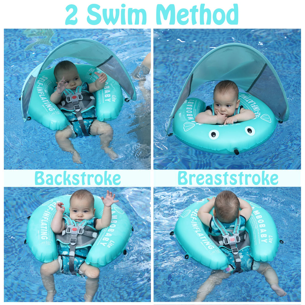 Mambobaby Float Self-Inflating with Canopy